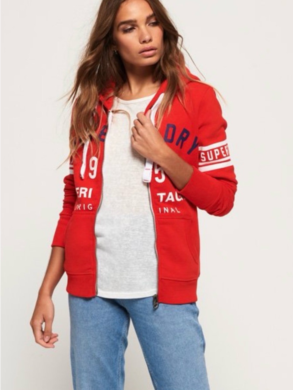 Superdry women's 1954 Heritage Zip Hoodie - Picture 2 of 8
